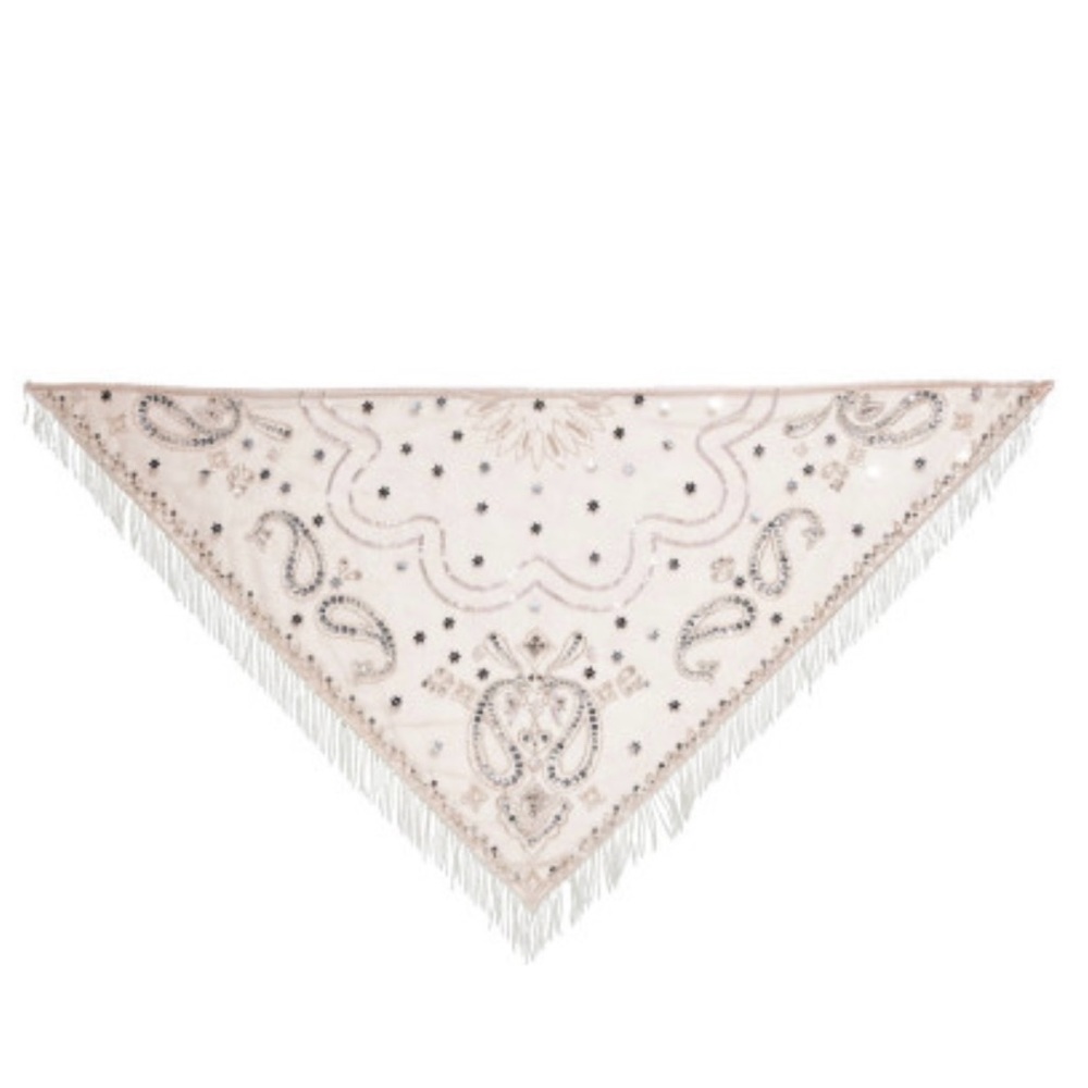 Tutu Du Monde Pink and Silver Lace Fabric